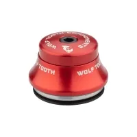 Wolf Tooth Premium Headset Upper Cup 1 1/8 inch | IS41 / 28.6 mm Height 15 mm Red