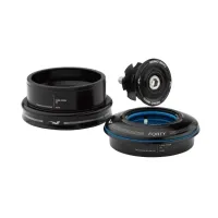 Cane Creek Forty Tapered Headset 1 1/8 - 1.5 inches | ZS49/28.6 - EC49/40 Cap 8mm black