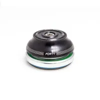 Cane Creek Forty Tapered Headset 1 1/8 - 1.5 inches | IS41/28.6 - IS52/40 Cap 15mm black