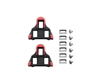 Shimano SPD SL Pedal Cleats | SH-SM10 Red 0-Degree Set
