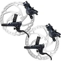 Shimano SLX M7100 Disc Brake Set + SM-RT66 6-hole discs