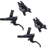 Shimano SLX M7120 Disc Brake Set, 4-piston caliper BR-M7120