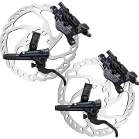 Shimano SLX M7120 Disc Brake Set + SM-RT66 6-hole discs