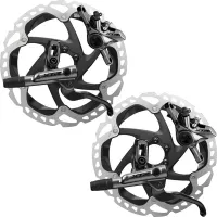 Shimano XTR Race M9100 Disc Brake Set + RT-MT905 6-hole discs