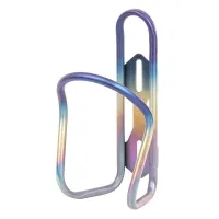 SILCA Rainbow Titanium Bottle Cage – Colour-anodised titanium