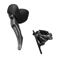 Shimano GRX BL-RX820-L disc brake lever (left) + BR-RX820 flat-mount disc brake