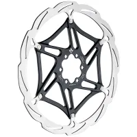 Formula two-piece brake disc, 6-hole, black, 180 mm