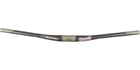 Renthal V2 Fatbar 35 Lite Carbon Riser, 10mm rise, width 760mm, carbon-gold – limited stock