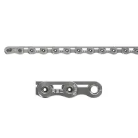 Sram PC RED AXS E1 Flattop 12/13-speed HollowPin chain, silver, 126 links, incl. Power Lock