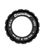 SwissStop Centerlock Lockring MTB – external lockring, black