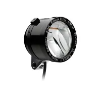 Schmidt Son Edelux II DC E-bike lamp 6–75 volts, black, 140 cm cable