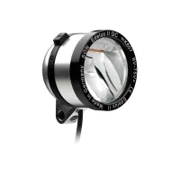 Schmidt Son Edelux II DC E-bike lamp 6–75 volts, silver anodised, 140 cm cable