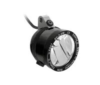 Schmidt Son Edelux II bicycle lamp for hanging installation, black, 140 cm cable, 100 lux