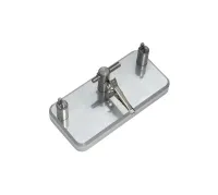 SON soldering fixture for coaxial connectors