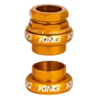 Chris King GripNut headset gold | EC30 gold 1-inch thread