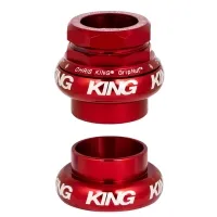 Chris King GripNut headset red | EC30 red 1-inch thread
