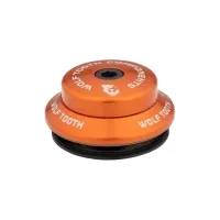 Wolf Tooth Premium Headset Upper Cup 1 1/8 inch | IS42 / 28.6 mm Height 8 mm Orange