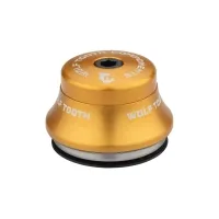 Wolf Tooth Premium Headset Upper Cup 1 1/8 inch | IS42 / 28.6 mm Height 15 mm Gold
