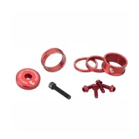 Wolf Tooth Bling Kit 1 1/8 inch | coloured tuning set, red