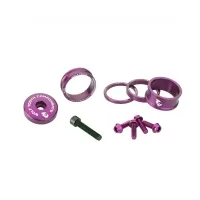 Wolf Tooth Bling Kit 1 1/8 inch | coloured tuning set, purple