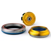 Cane Creek Hellbender 70 Headset Tapered 1 1/8 - 1.5 inches | IS41/28.6 - IS52/40 Cap 9mm Gold