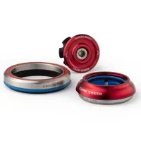 Cane Creek Hellbender 70 Headset Tapered 1 1/8 - 1.5 inches | IS42/28.6 - IS52/40 Cap 9mm red