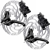 Disc Brake Set | Magura MT5e Higo Close-type NO Brakes + MDR-C Disc 6-hole Rotors