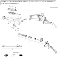 Sram MAVEN Ultimate A1 Spare Part | Brake Lever