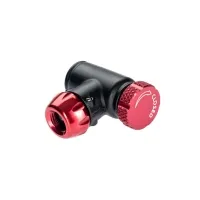 SILCA Eolo IV CO2 cartridge pump – Presta/Schrader valve 16g with thread, black and red