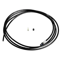 Magura disc brake hose, 0° angle, M6 connection, 2500 mm, black