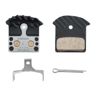 Shimano Disc Brake Pads J04C-MF | 2-piston MTB IceTec sintered metal | 1 pair
