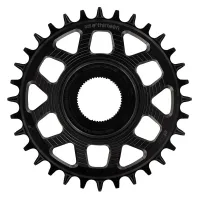e*thirteen Helix R E-bike chainring | Shimano EP8 / E8000 Direct-Mount | Black aluminium Boost 32 teeth