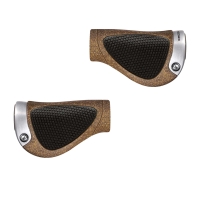Ergon GP1 Lock-On Handlebar Grips Gripshift BioKork Size L