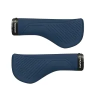 Ergon GS1 Evo Lock-On Handlebar Grips Nightride Blue Size S
