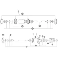 Mavic Cosmic Elite / Ksyrium Equipe / Aksium Hub Cap Set (2 pieces)