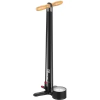 Lezyne Steel HP Floor Drive 3.5 Floor Pump, Black, max 15 bar