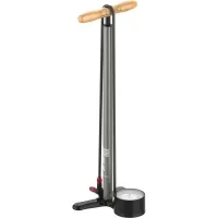 Lezyne Steel HP Floor Drive 3.5 Floor Pump, silver, max. 15 bar