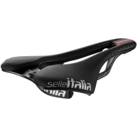 Selle Italia SLR Boost Pro Team 6.1 Saddle Superflow L3 Kit-Carbonio black-red