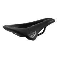 Selle San Marco ShortFit 130 Racing Saddle Narrow S3 Black Frame Xsilite
