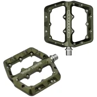 Wolf Tooth Waveform Platform Pedals Large Olive