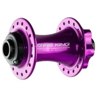 Chris King Front Hub Ceramic Disc 6-hole Boost 15x110 3D purple | violet 32-hole