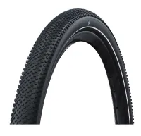 Schwalbe G-One Allround Gravel Tyre | Performance Line AddixGreen 27.5 inches x 2.25 / 584 x 57 black-reflective