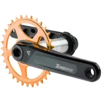 Race Face Turbine Crankset | 136mm spindle, 175mm length | Narrow-wide chainring