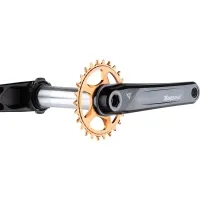 Race Face Turbine Crank Cinch | 143mm spindle length 165 mm | Narrow Wide chainring
