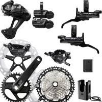 Shimano Deore XT Di2 wireless disc groupset complete | 12-speed M8250 cassette 10-51 teeth
