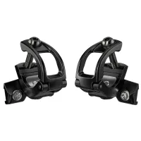 SRAM MMX Clamp + MatchMaker X Adapter | Complete set in black with stainless steel bolts