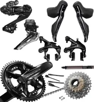 Shimano DURA-ACE Di2 Groupset R9250P Rim Brake 12x2-speed with Power Meter FC-R9200-P