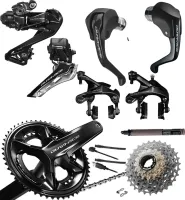 Shimano DURA-ACE Di2 TT Groupset R9250 Rim Brake 12x2-speed