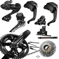 Shimano DURA-ACE Di2 TT Groupset R9270P Disc Brake 12x2-speed with Power Meter FC-R9200-P