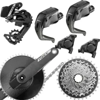 Sram Force AXS E1 Aero TT Groupset Aero Power Meter Disc 12x1-speed